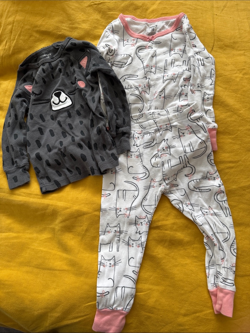 Carter’s cats pajamas 18M
